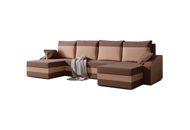 Sofa mit Schlaffunktion in U-Form WELTA, 302x75x138,haiti 5/haiti 3